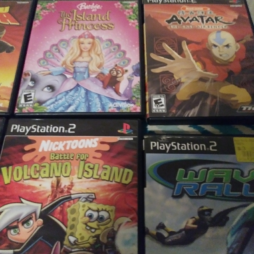 PlayStation 2 games $7 each